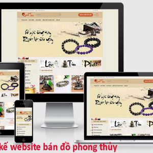 Thiết Kế Website Bán đồ Phong Thủy Chuyên Nghiệp Chuẩn SEO