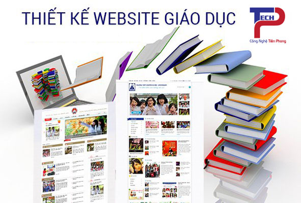 Thiết kế website cho các trường học, trung tâm đào tạo, cơ sở giáo dục