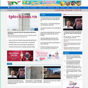 Mẫu Website Tin Tức Truyền Thông TP13