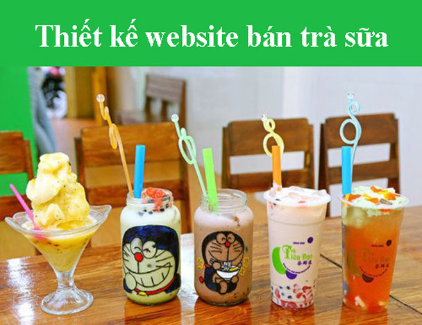 Thiết kế website bán trà sữa