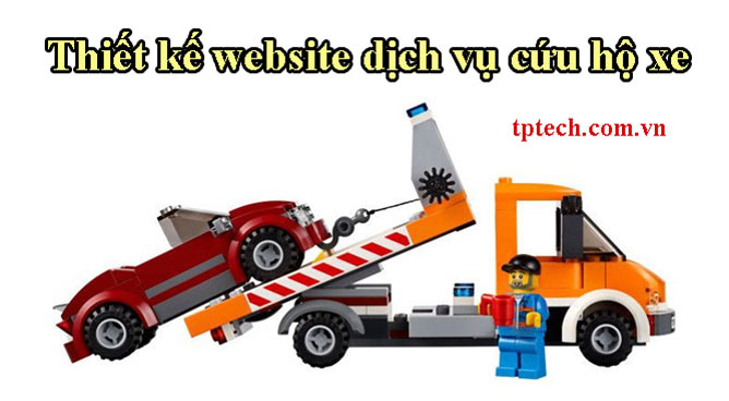 Thiết kế website dịch vụ cứu hộ xe hơi xe ô tô xe máy