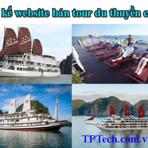 Thiết Kế Website Bán Tour Du Thuyền Cruise Cao Cấp